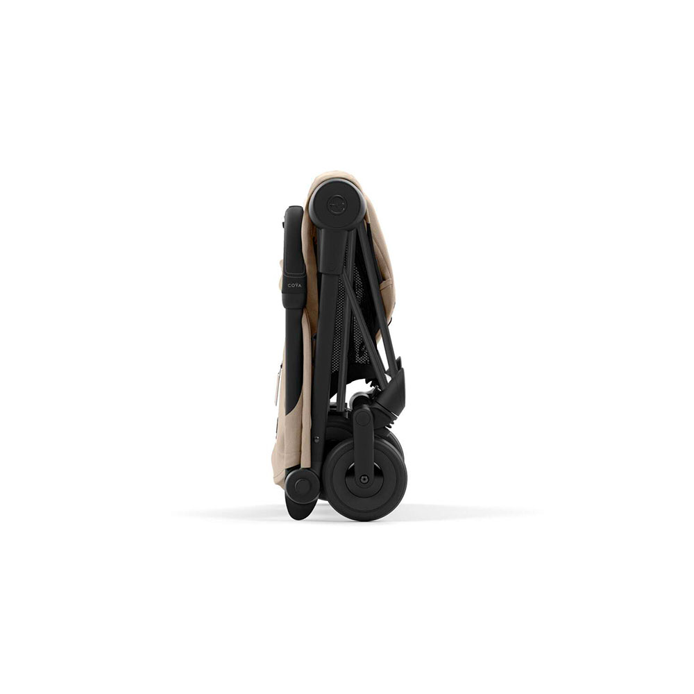 Cybex COYA barnevogn Matt Black Leaf Green