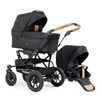 Emmaljunga Alu S barnevogn Flat Outdoor Black