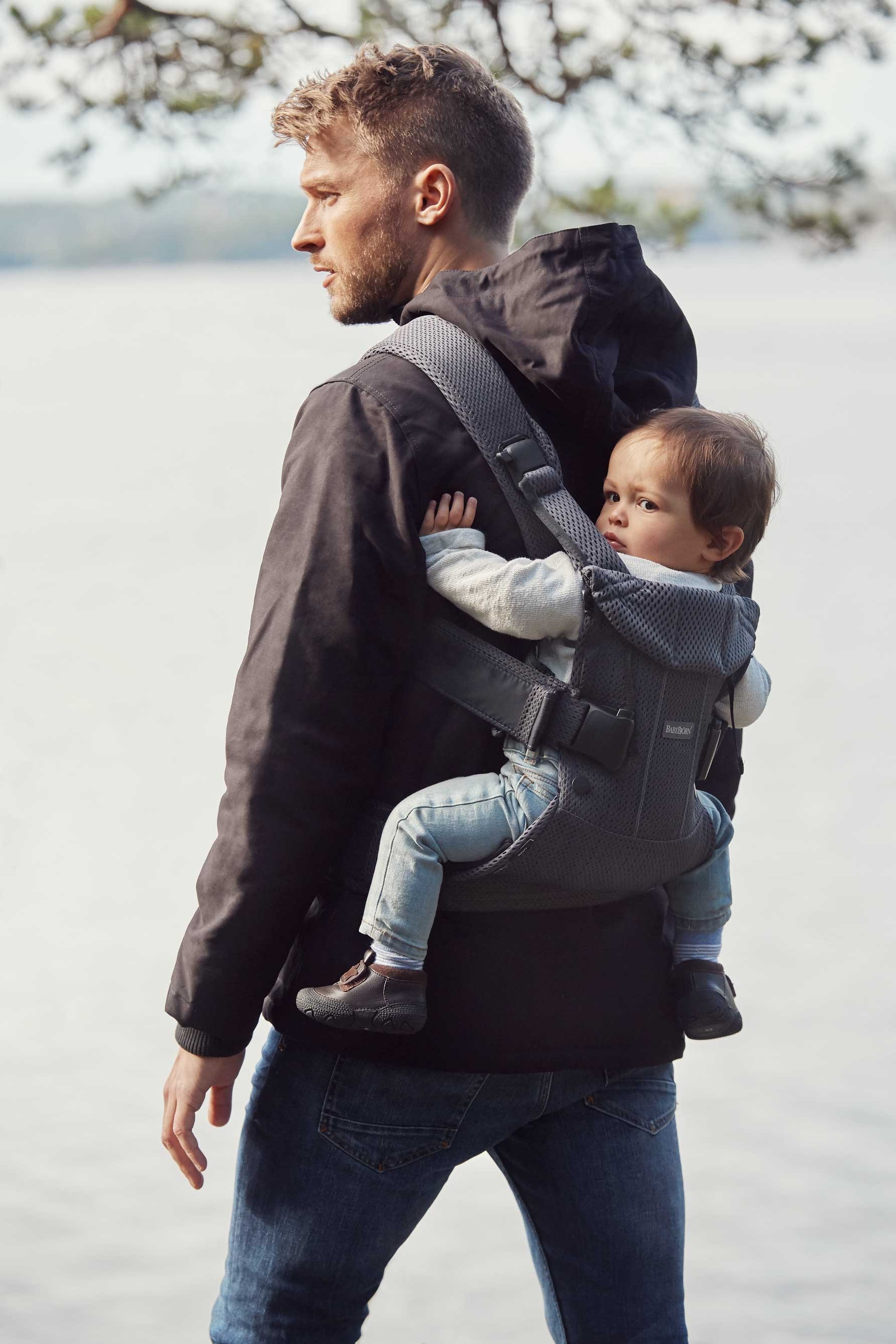 Babybjörn bæresele One Air Mesh 3D Anthracite Grey