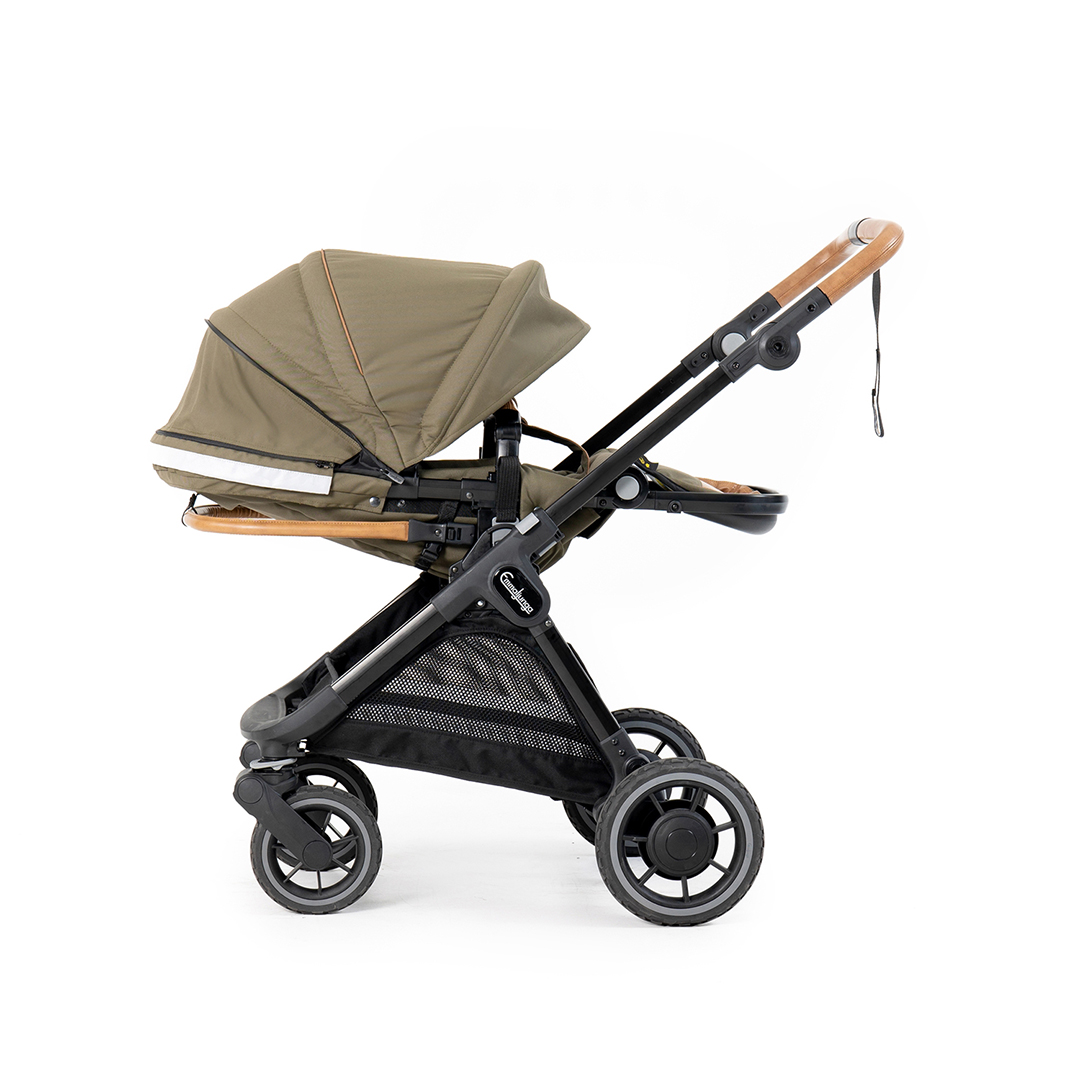 Emmaljunga Solo barnevogn Outdoor Olive