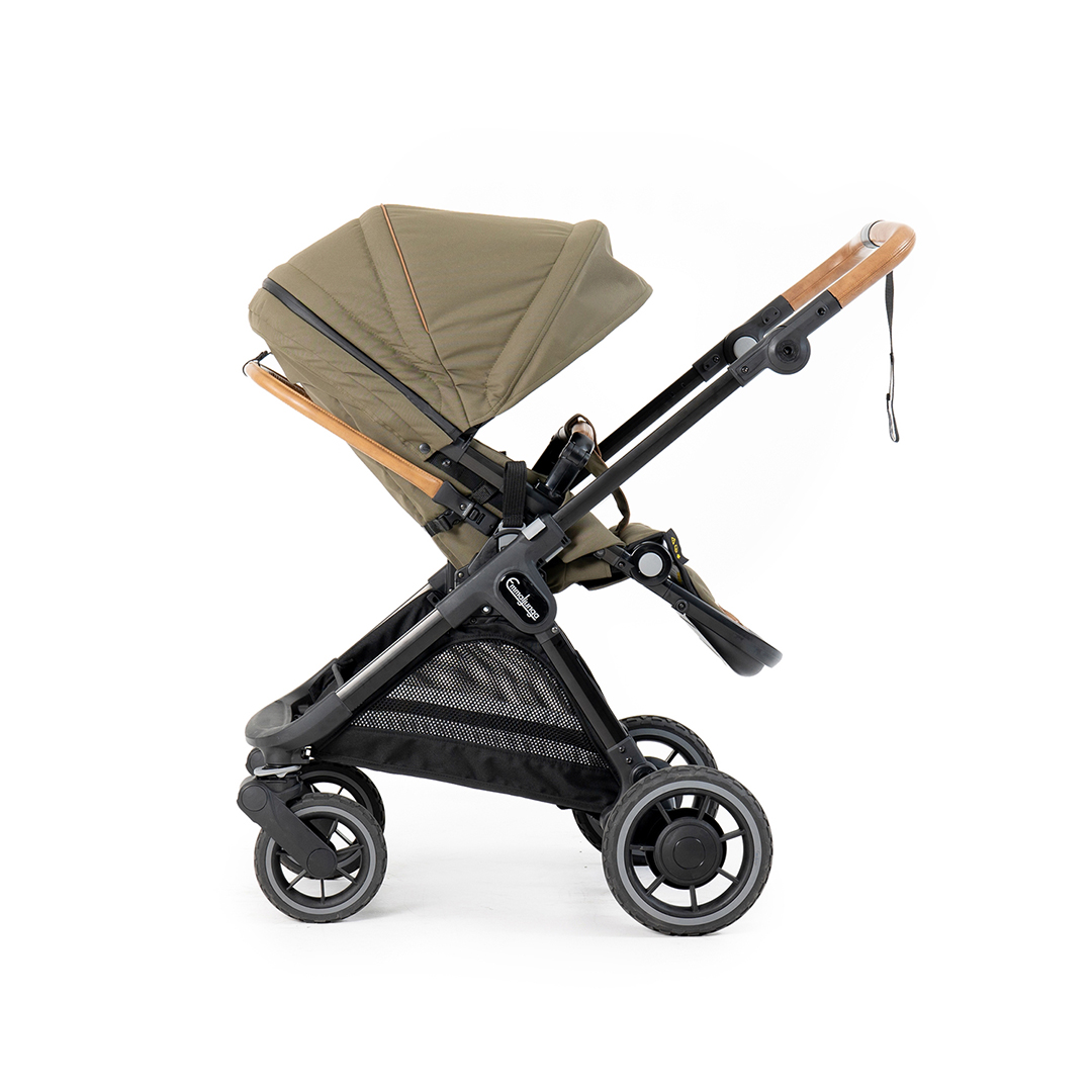Emmaljunga Solo barnevogn Outdoor Olive