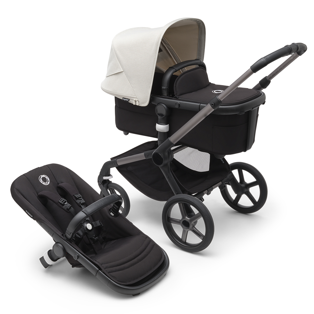 Bugaboo Fox 5 barnevogn Misty White