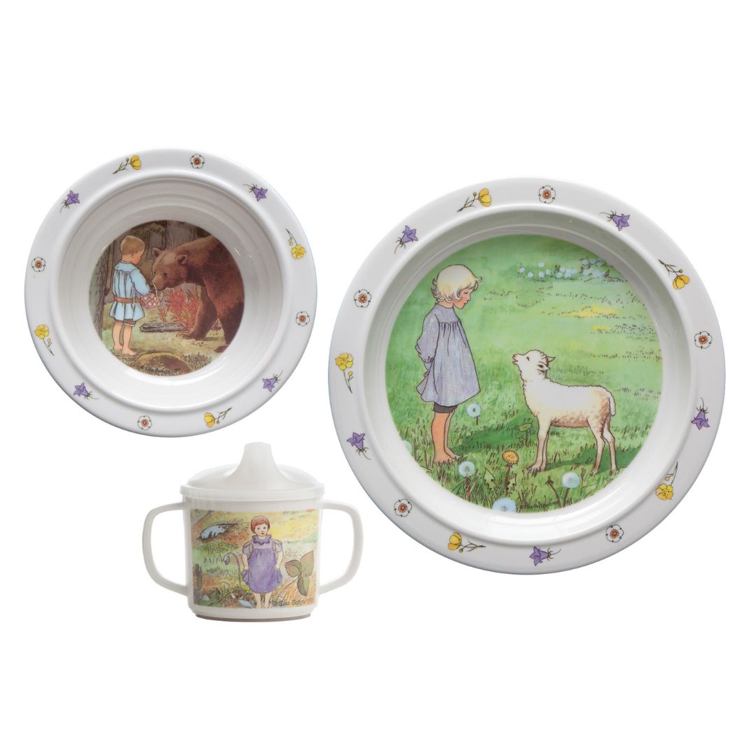 Right Start Elsa Beskow Visir Barnesett 3 deler