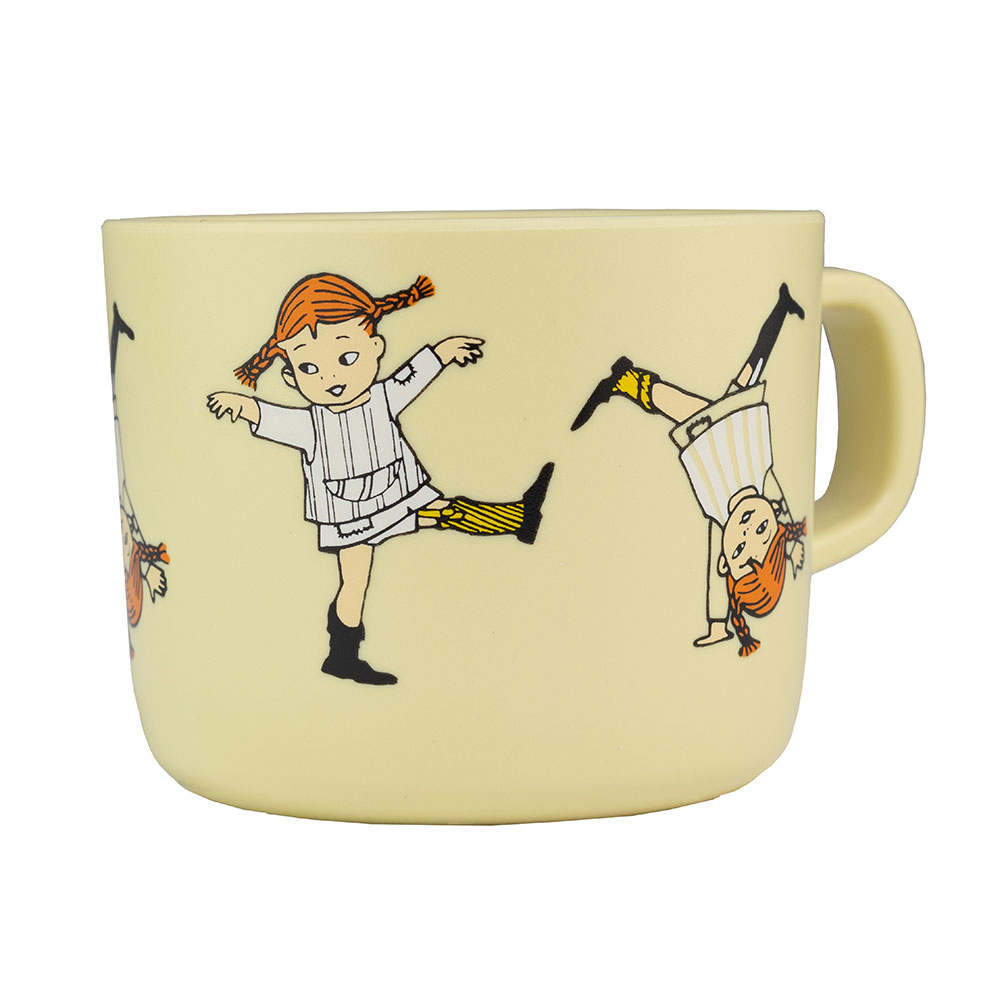 Right Start Pippi Sirkus Krus med hank gul