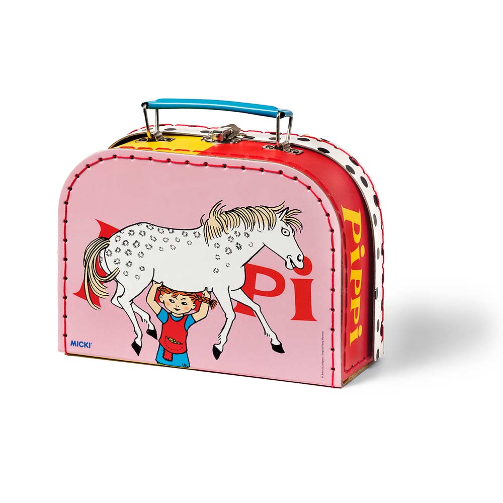 Pippi-koffert rosa 20 cm