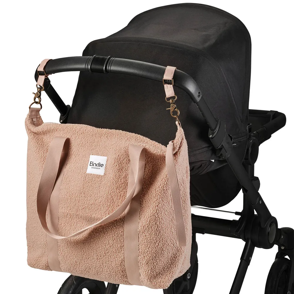 Elodie stelleveske Soft Shell Pink Bouclé