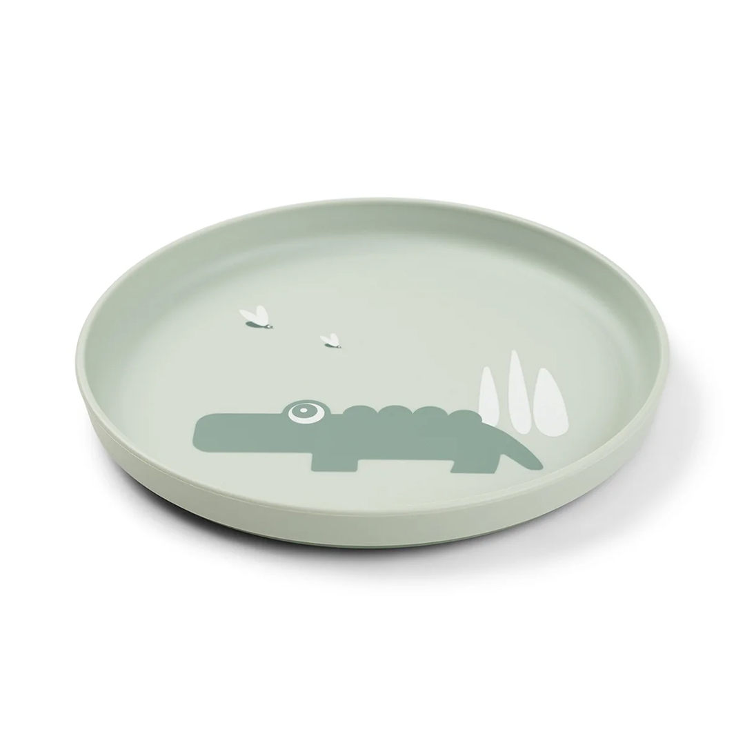 Utført av Deer plate Foodie Croco Green