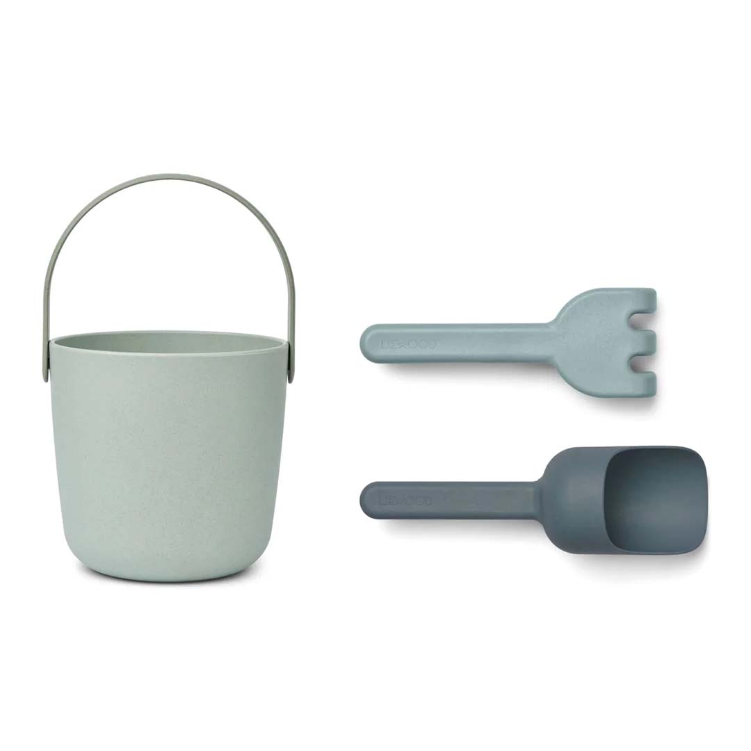 Liewood Donny strandleker Dusty mint multi mix