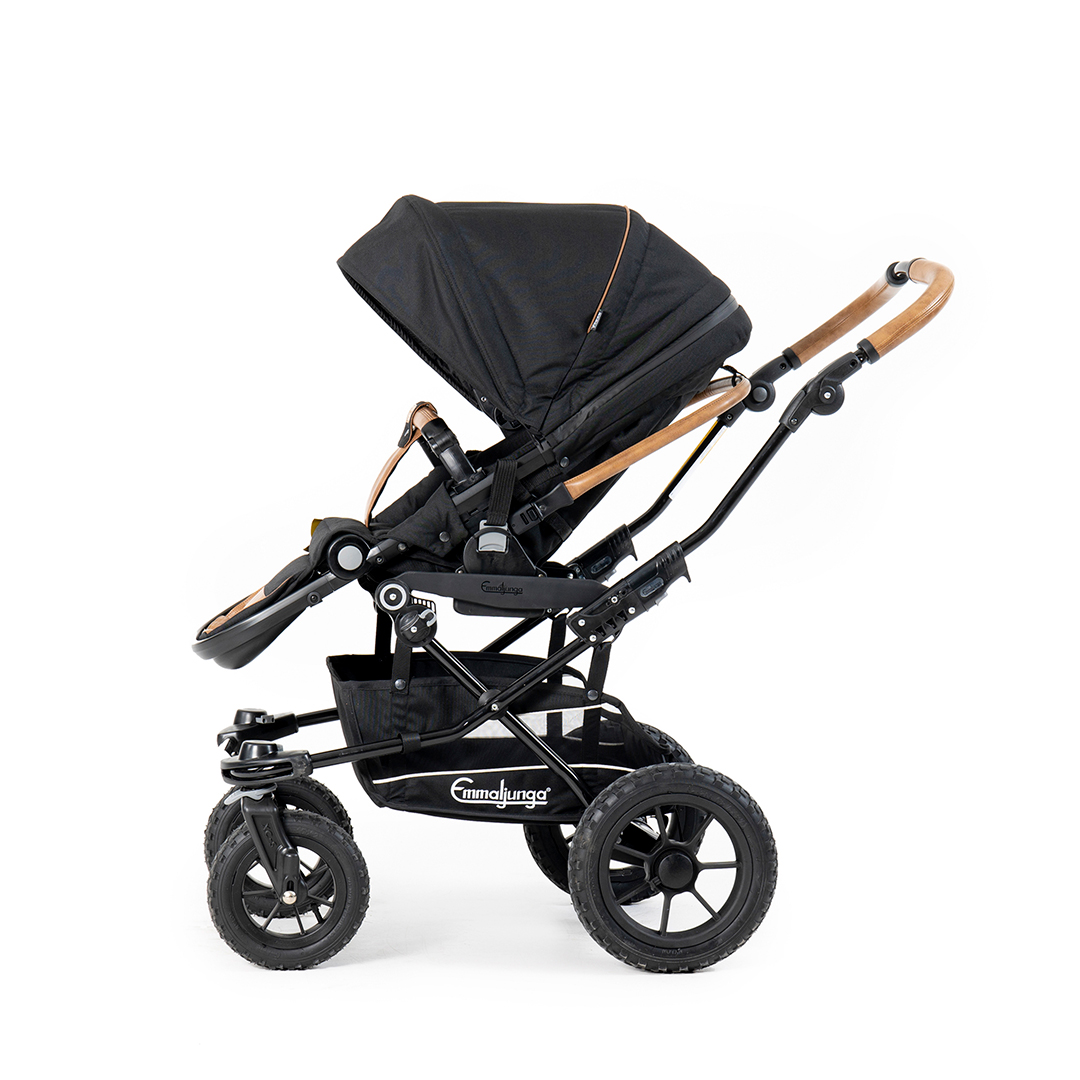 Emmaljunga Alu S barnevogn Ergo Outdoor Svart