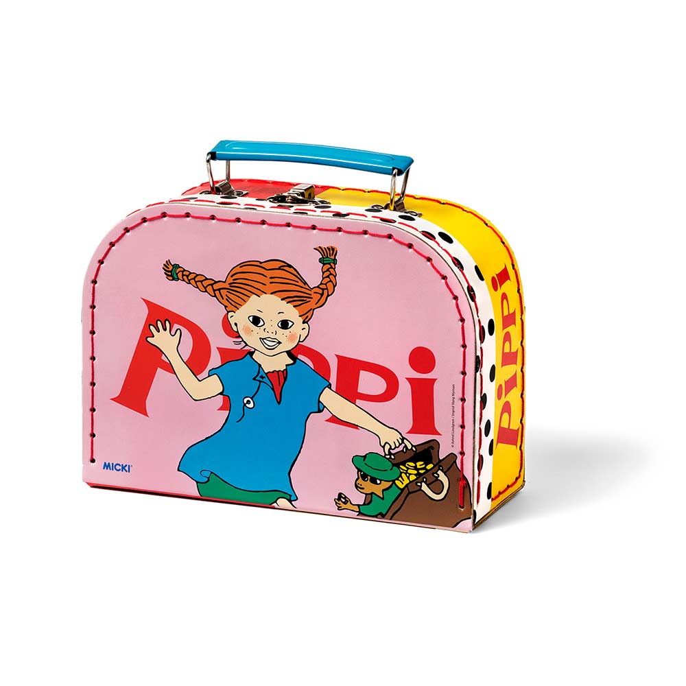 Pippi-koffert rosa 20 cm