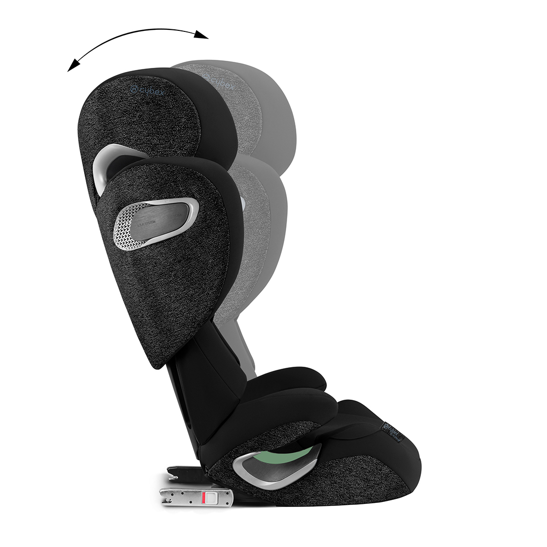Cybex Solution T i-Fix barnesete Sepia Black