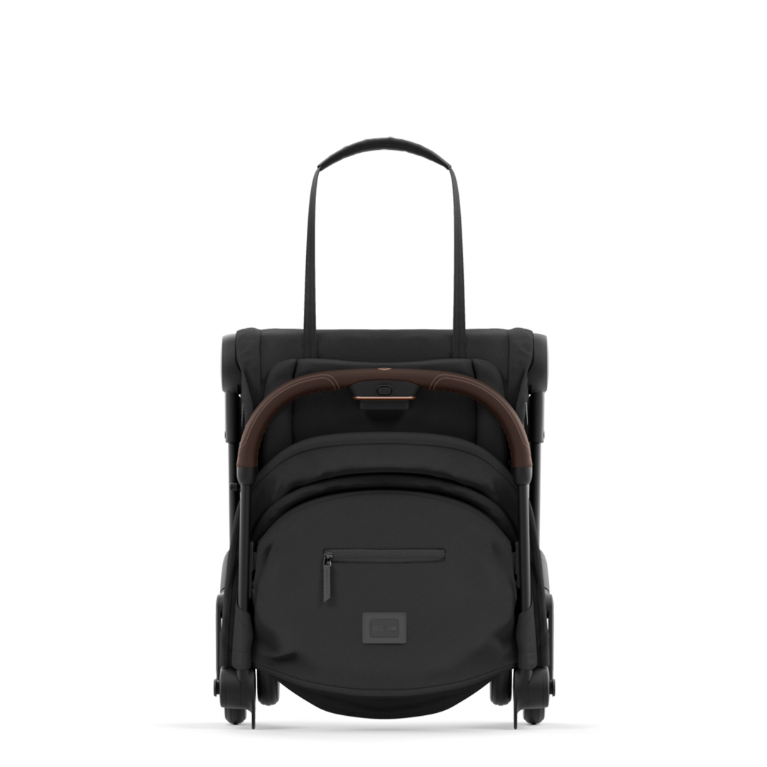 Cybex COYA barnevogn Matt Black Leaf Green