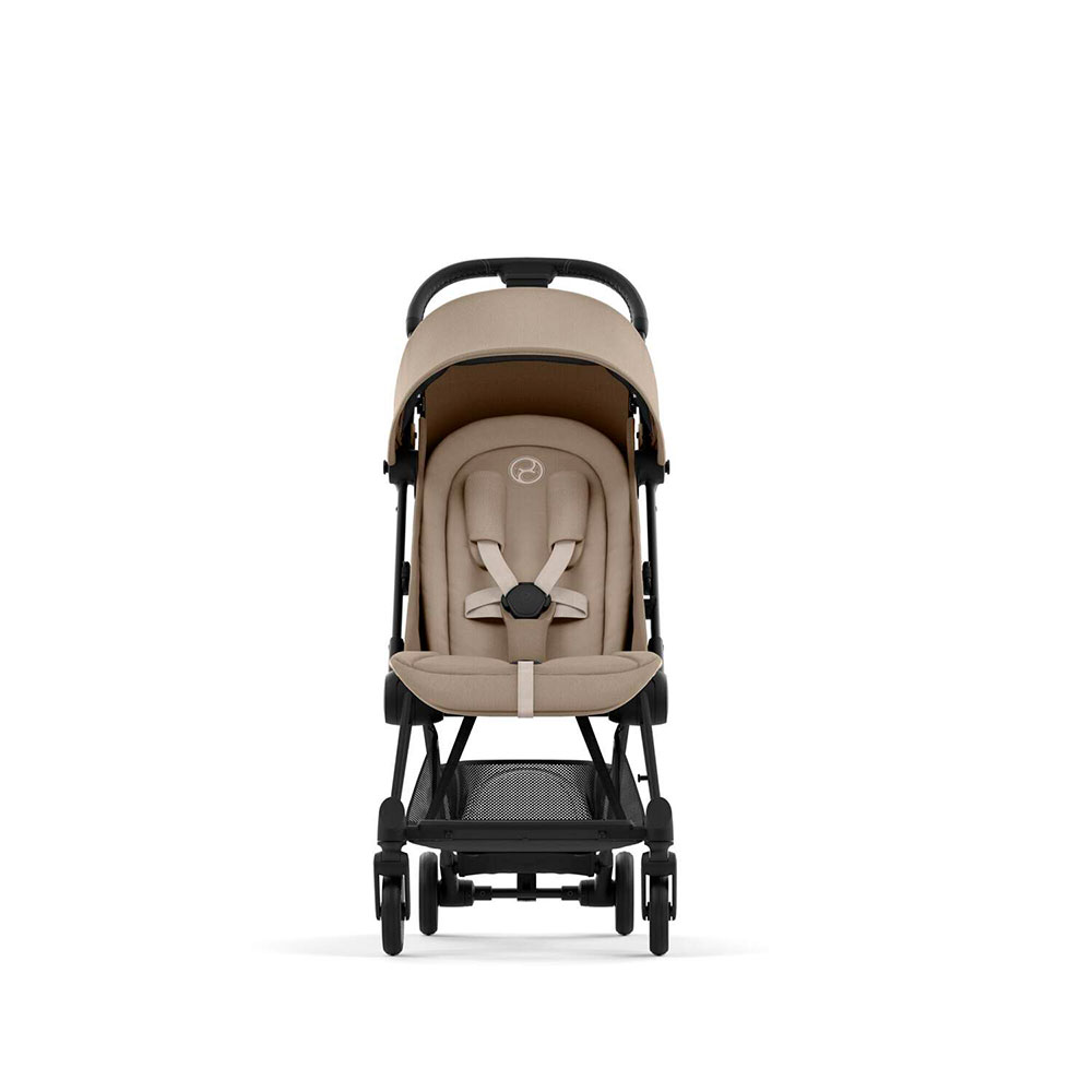 Cybex COYA barnevogn Matt Black Cozy Beige