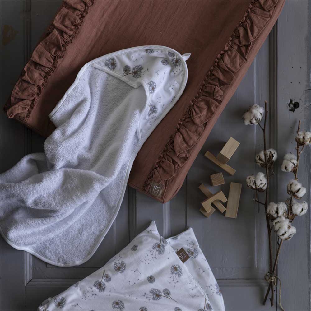 NG Baby Bath Cape Grey