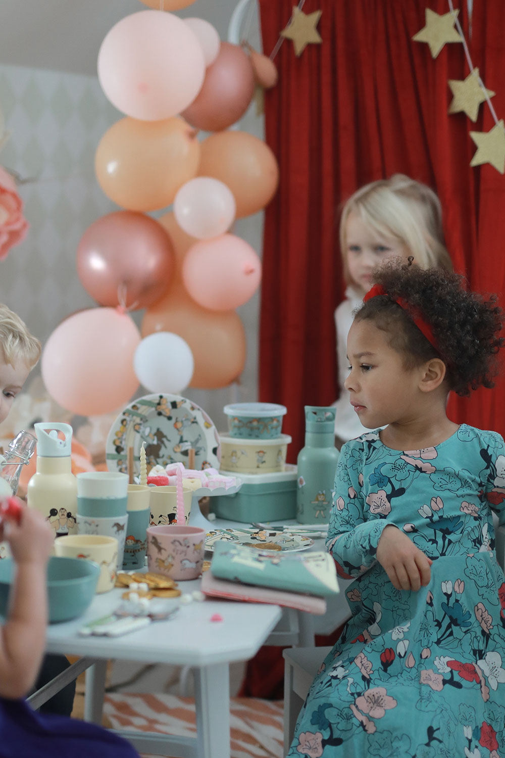Right Start Pippi Sirkus Stor skål rosa