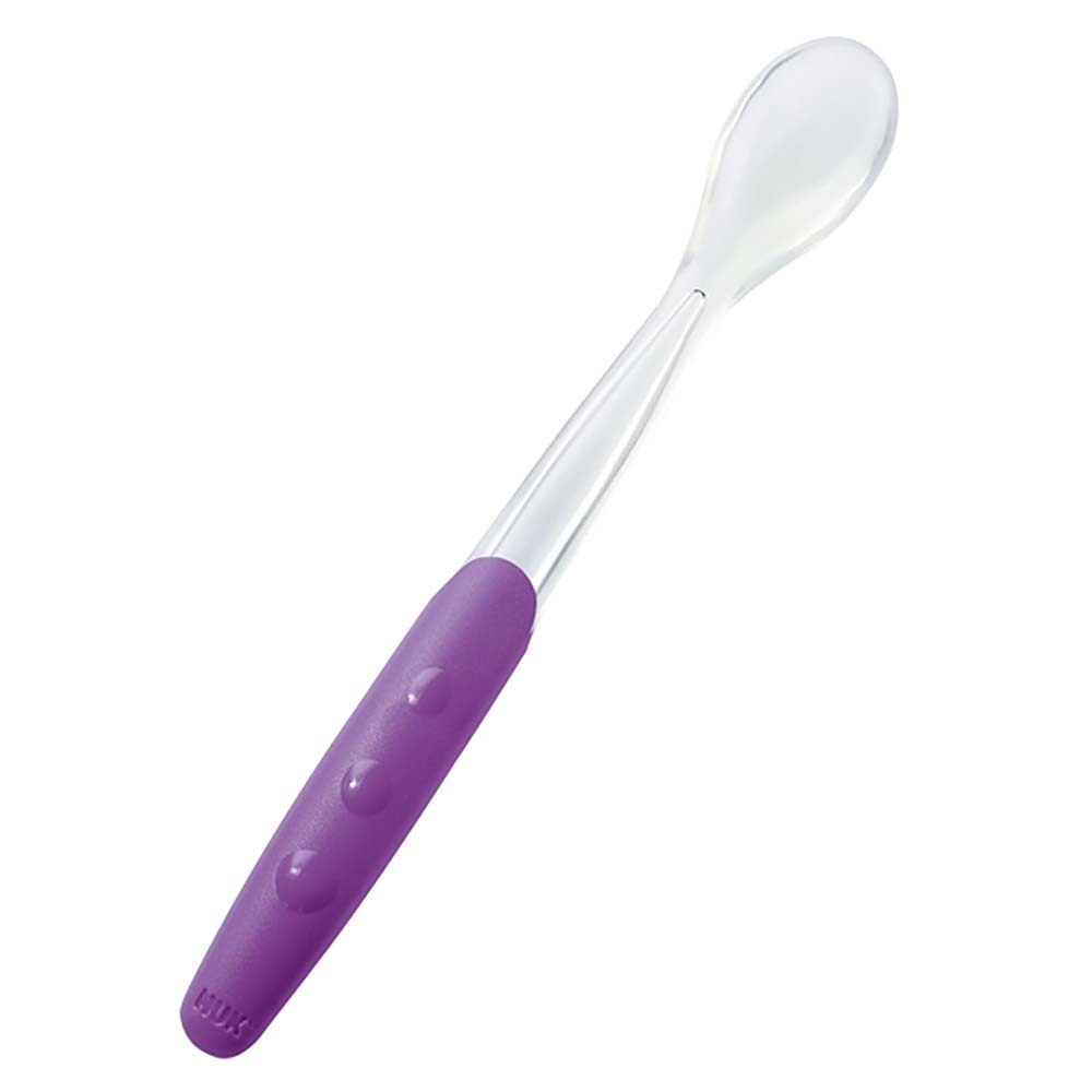 NUK myk skje Easy Learning Purple