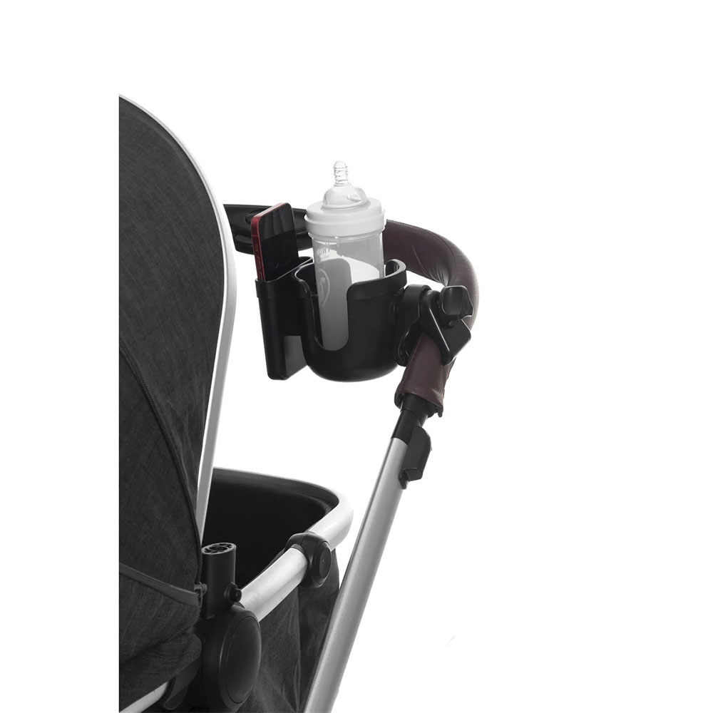 Fresh Kid-krus og mobilholder 2-i-1 svart