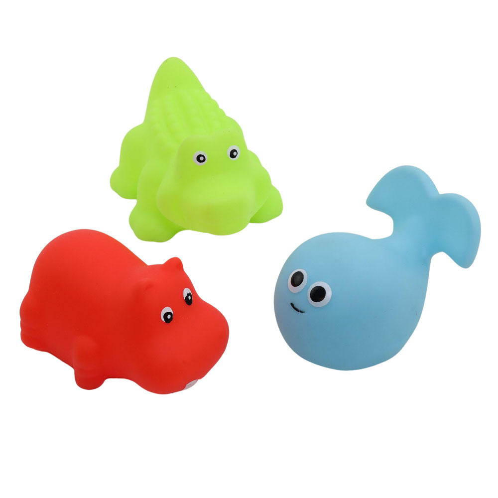 Right Start Badeleker Animal Family 3-pakning