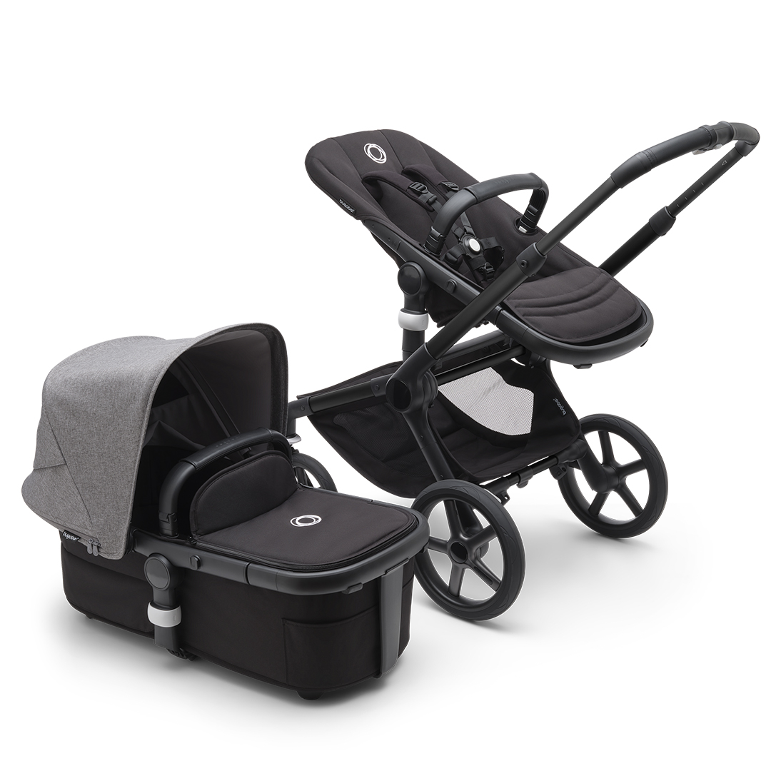 Bugaboo Fox 5 barnevogn Gråmelert