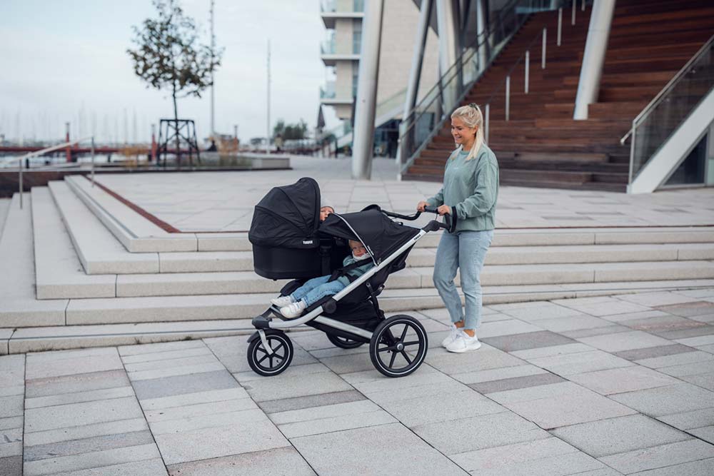 Thule Urban Glide2 Double joggevogn Jet Black