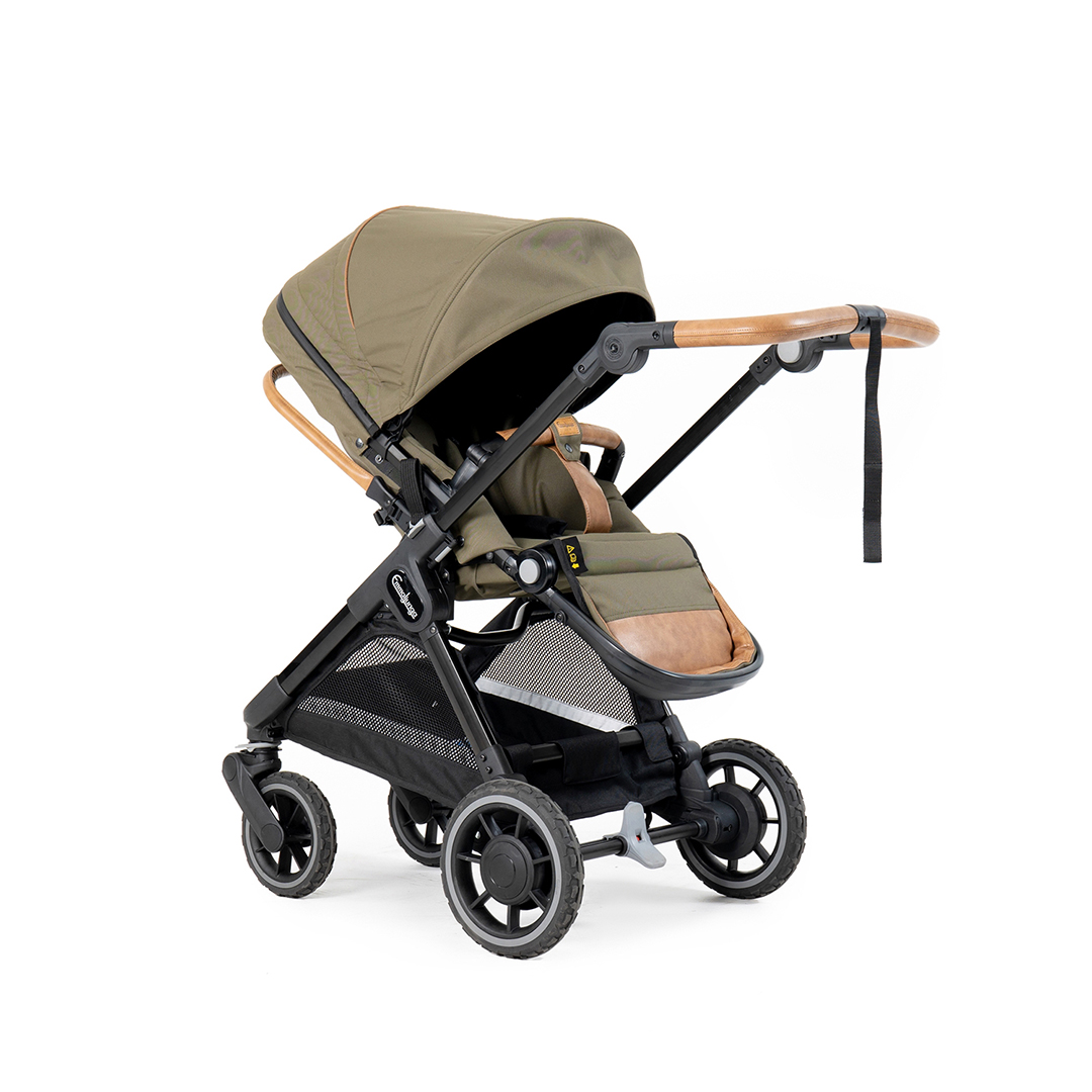 Emmaljunga Solo barnevogn Outdoor Olive