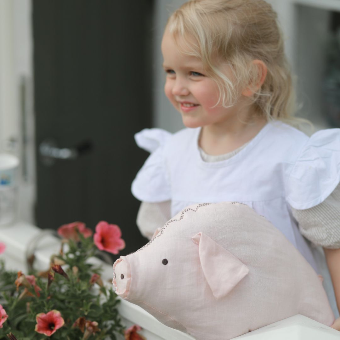 Right Start Lotta på Bråkmarakgatan Teddybjørn kosedyr