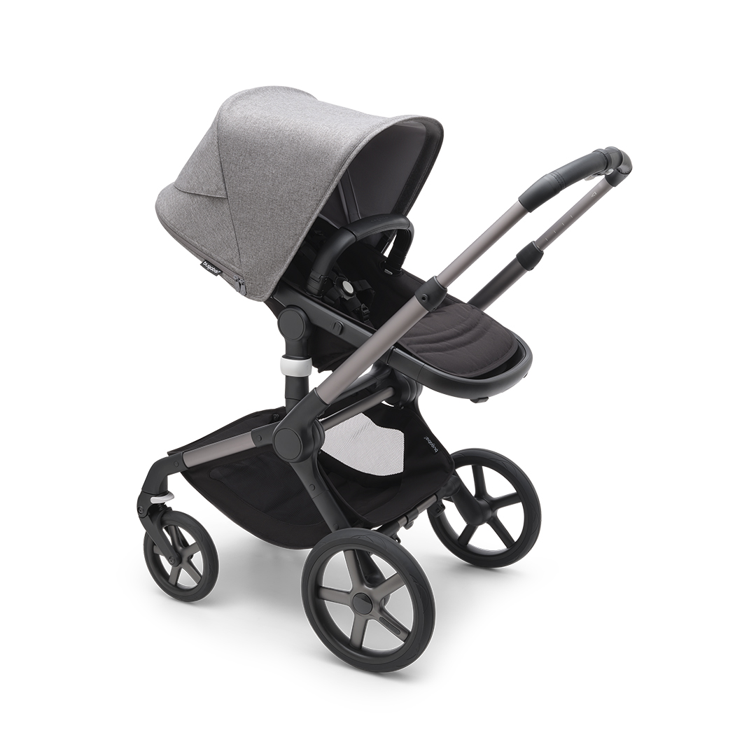 Bugaboo Fox 5 barnevogn Gråmelert