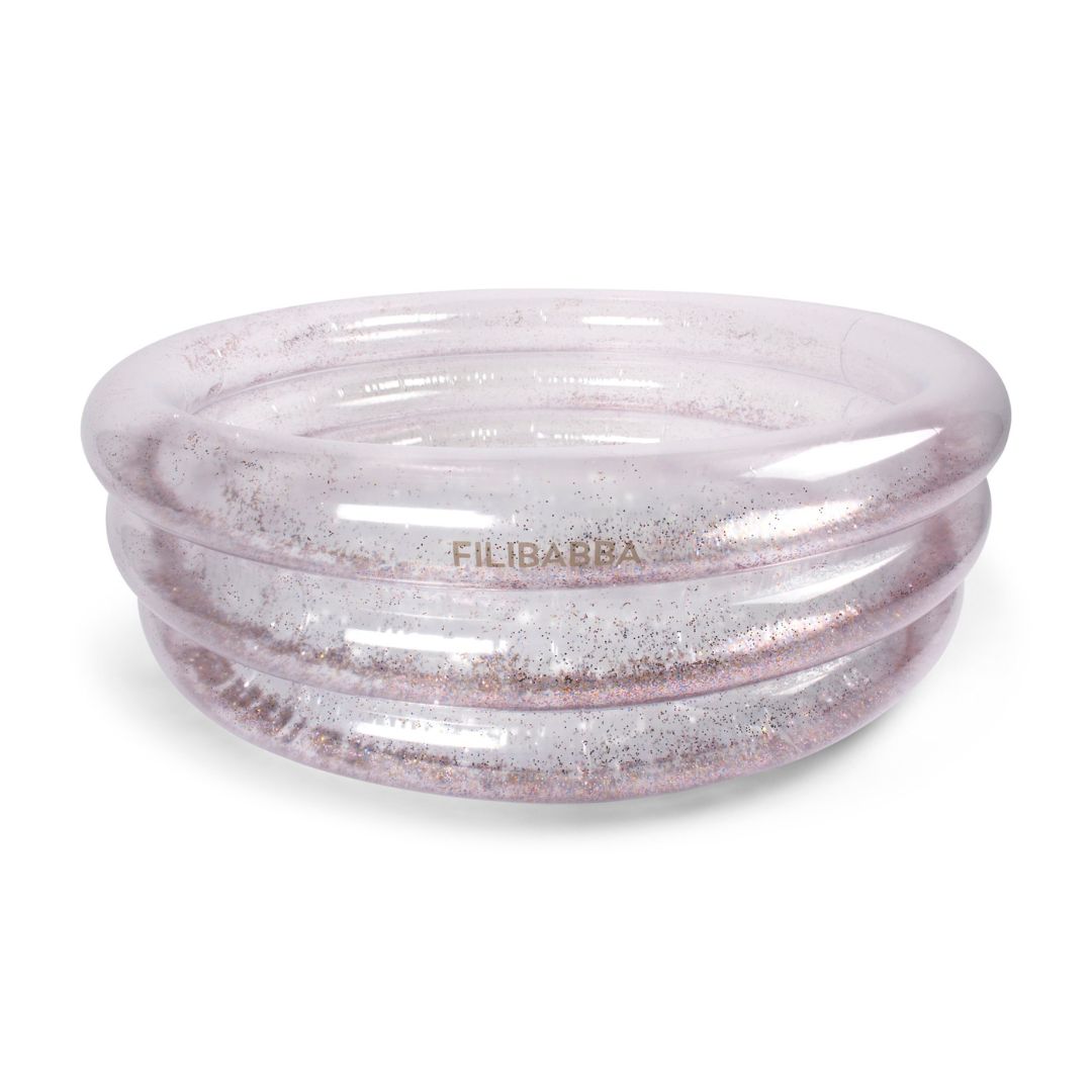 Filibabba Barnebasseng 80 cm Alfie Rainbow Glitter