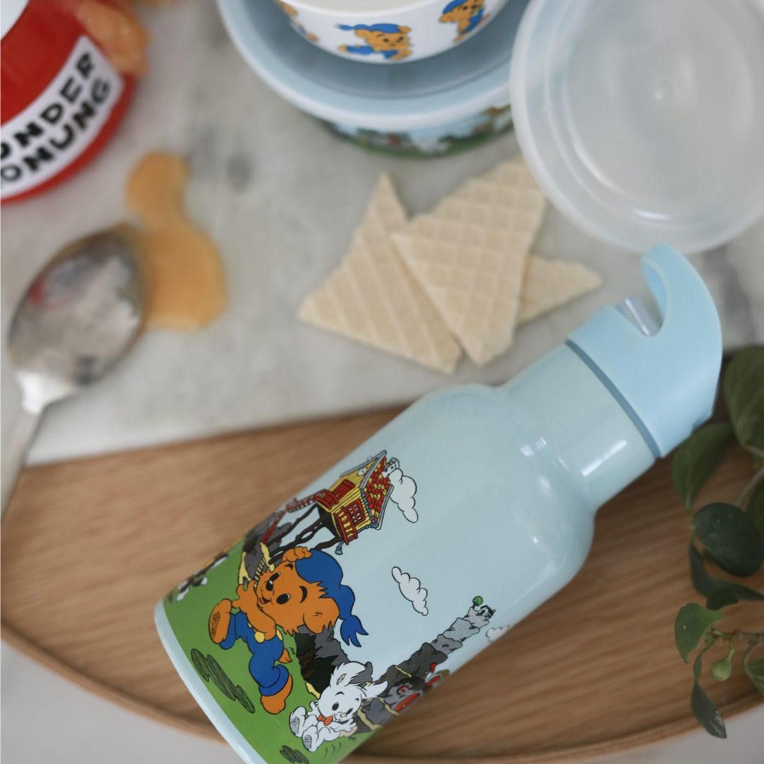 Høyre start Bamse, Vannflaske, motiv