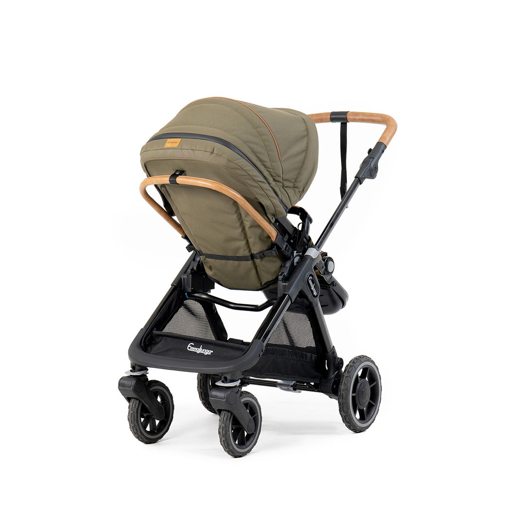 Emmaljunga Solo barnevogn Outdoor Olive