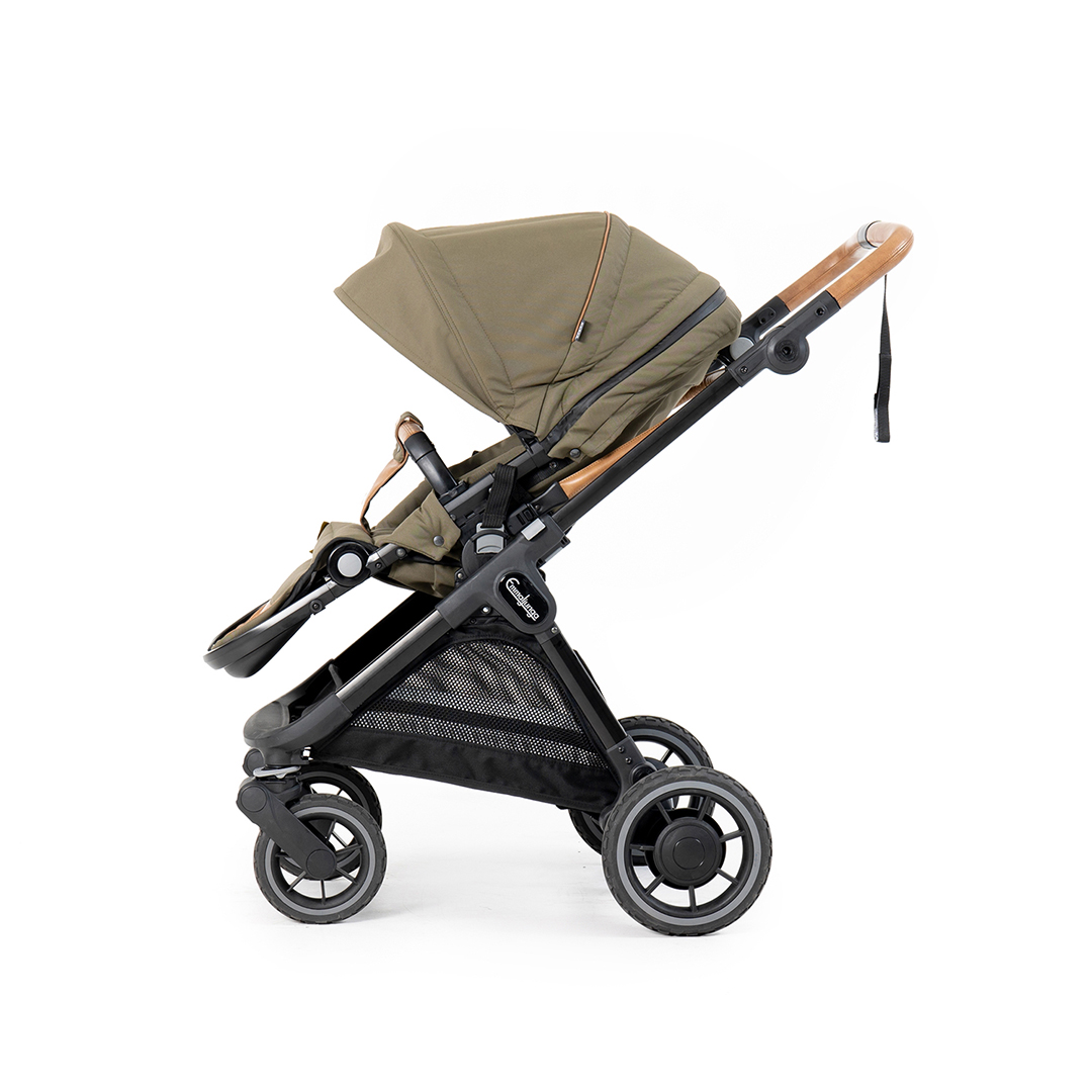 Emmaljunga Solo barnevogn Outdoor Olive