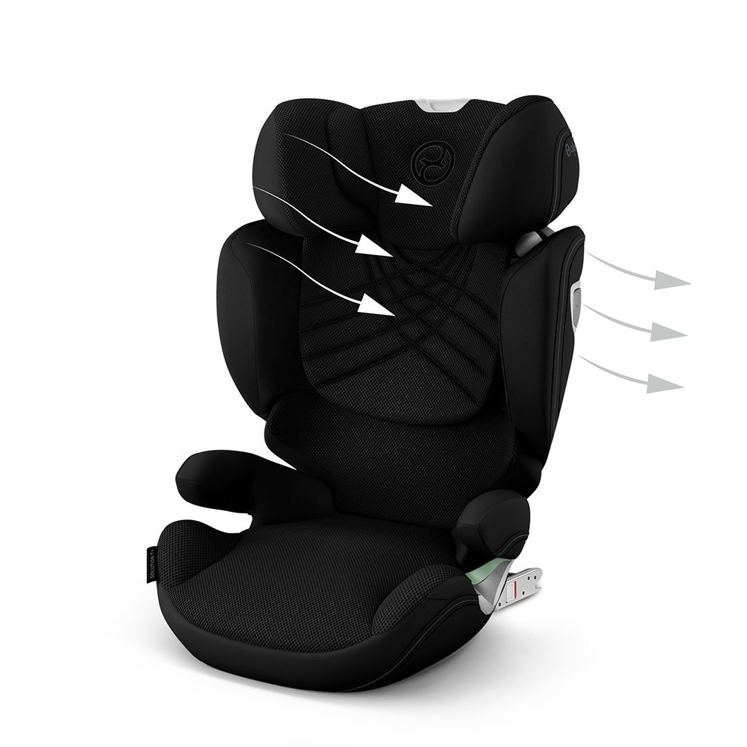 Cybex Solution T i-Fix barnesete Sepia Black Plus